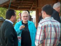 Serge, Brigitte, Hans, Schiga