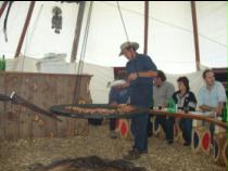 Grilliertes kann serviert werden