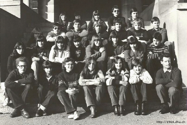 Bezirksschulklasse 4 B - 1979